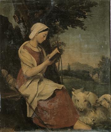 Sainte Genevieve Vierge à Paris (+ 500)