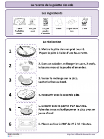 Autour de la galette