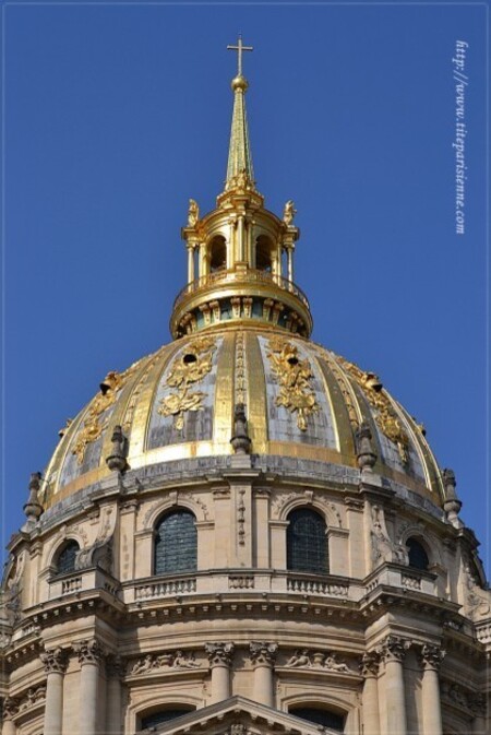 Les Invalides : Le dôme - Paris insolite