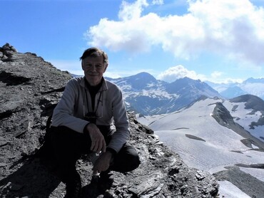 Vue du Col des Fours (2976 m) -