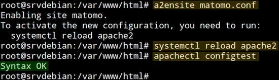 Installer Matomo sur Debian Stretch