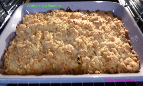 Un Crumble aux Pommes