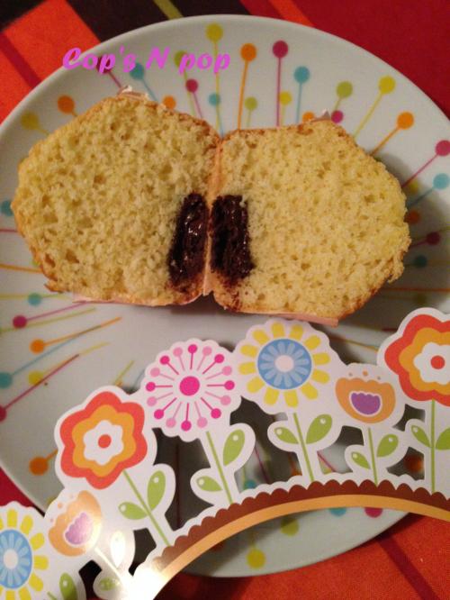 Muffin amande chocolat