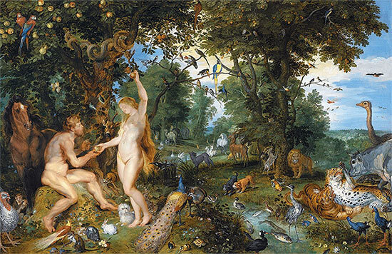 Le Jardin d'Eden et la chute de l'homme