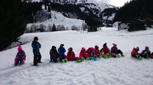 Nos premiers moments à Arêches.