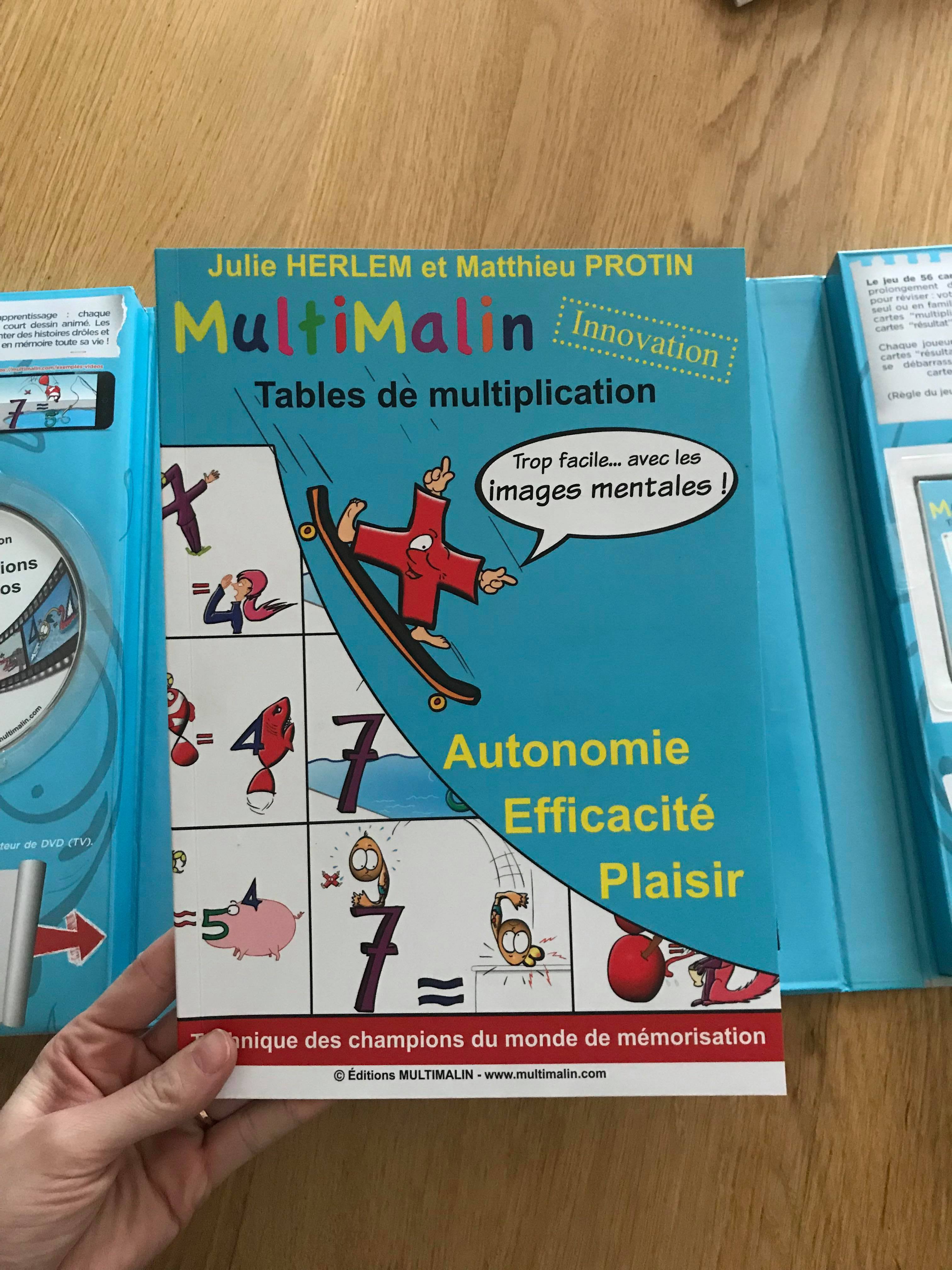 Mémoriser les tables de multiplication comme un champion avec Multimalin