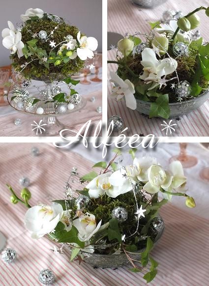 Art de la table - Blanc, vieux rose, argent #06