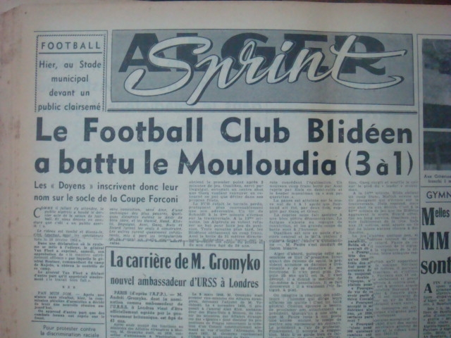15.6.1952 Finale Coupe Forconi FCB-MCA 3-1