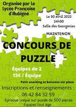 Concours puzzle à Maintenon