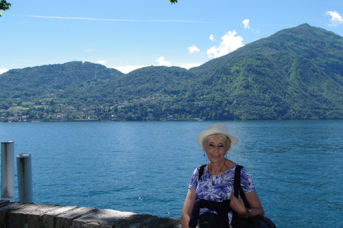 Jacqueline et les lacs Italiens suite