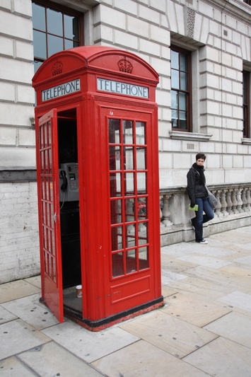 Londres Cabine telephonique