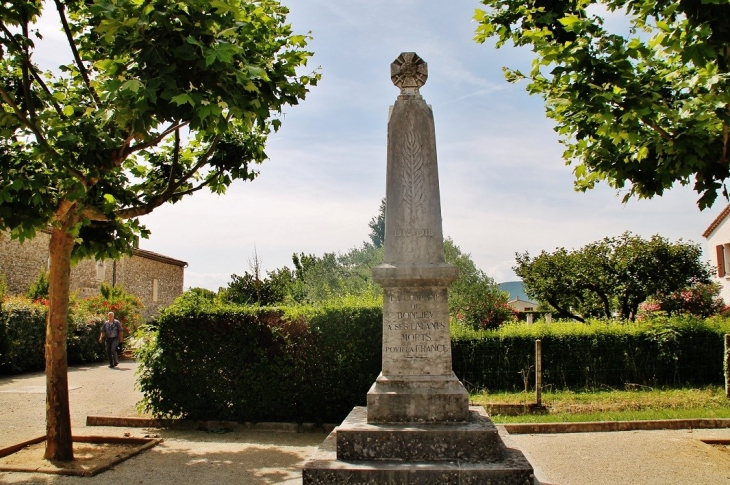 Monument-aux-Morts - Bonlieu-sur-Roubion