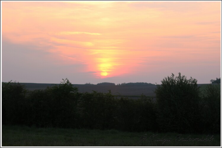 Coucher et lever du soleil