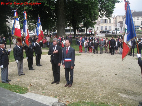 Les cérémonies du 14 juillet 2016 à Châtillon sur Seine...