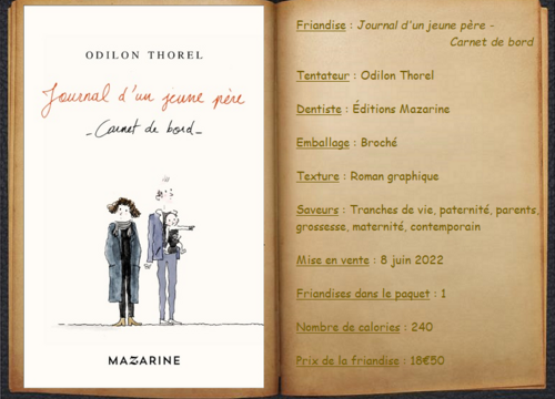 Journal d'un jeune père - Carnet de bord - Odilon Thorel