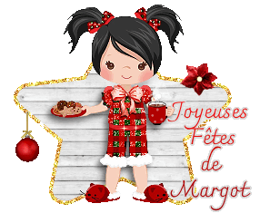 Fille café Noël - Margot -