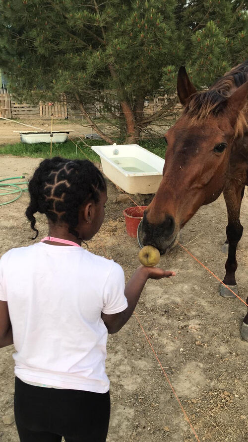 Encore un week end de cheval pour Ciana !