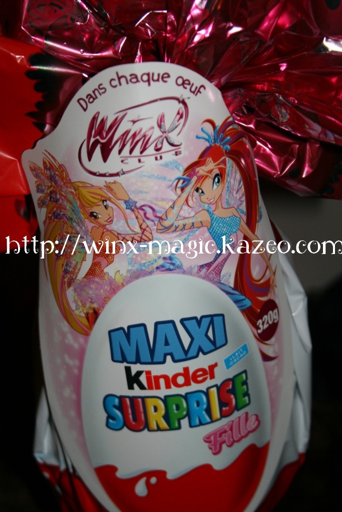 EXCLU MONDIALE: Winx Sirenix dans les Maxi Kinder Surprise géant :D - Winx  Magic