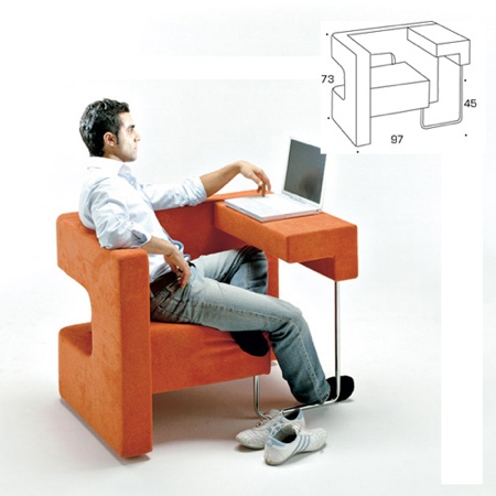 Fauteuil-bureau-ordinateur