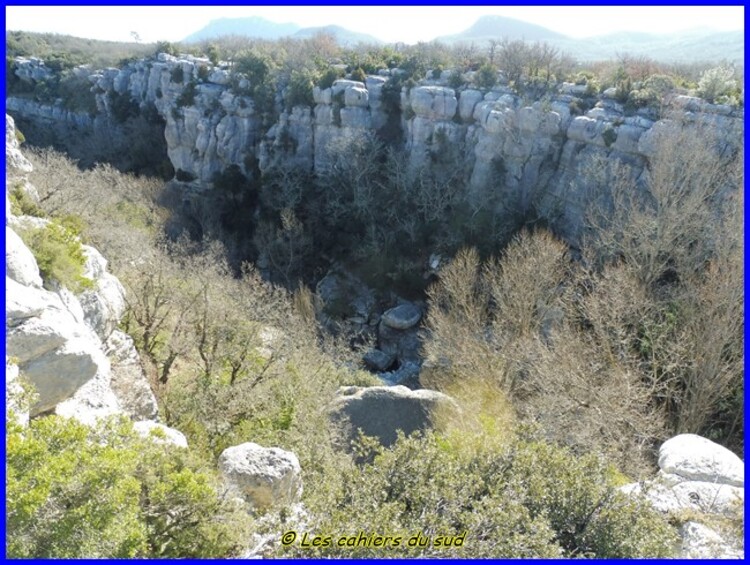 Gorges du Caramy, des grottes