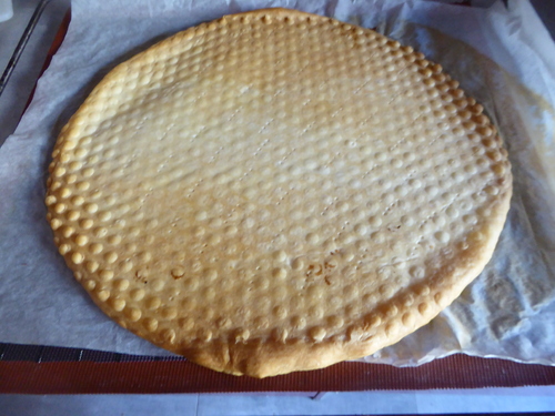 Une Tarte aux Poivrons grillés