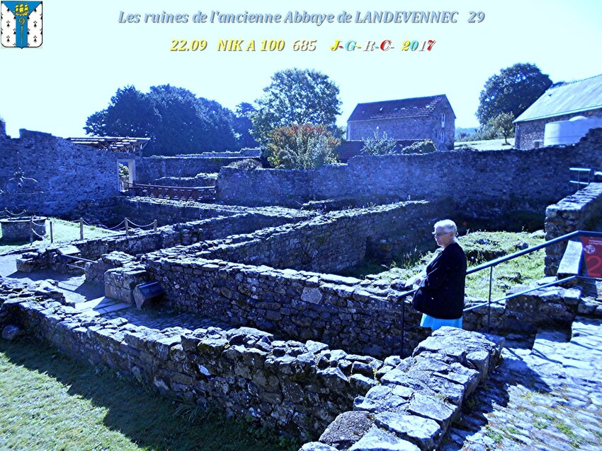 Ancienne  Abbaye  1/4  de  LANDEVENNEC  29      D     18/02/2019