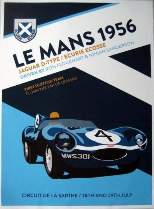 Ninian Sanderson le Mans 56