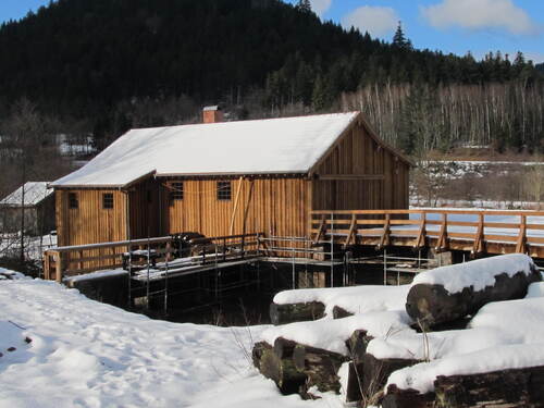 LA SCIERIE DE LA HALLIERE.