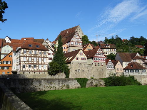 Sçwabiçes Hall en Allemagne (photos)