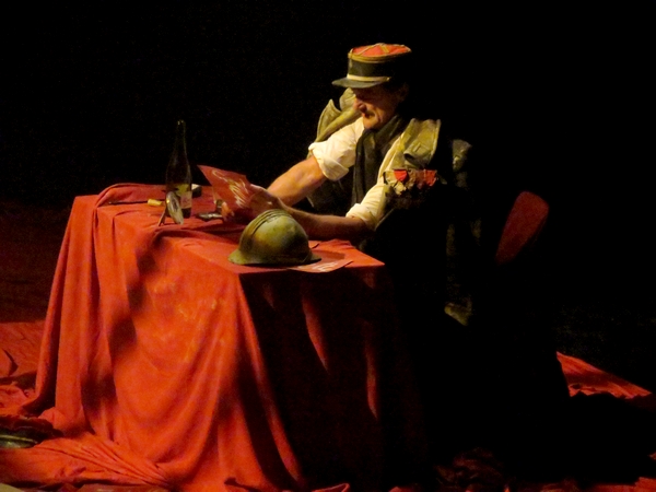 "La fleur au fusil", un autre regard sur la guerre de 1914-1918 qui a bouleversé le public du théâtre Gaston Bernard...