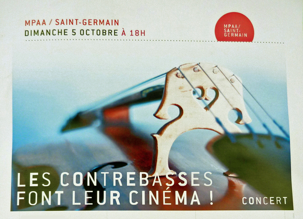 Les contrebasses font leur cinéma !