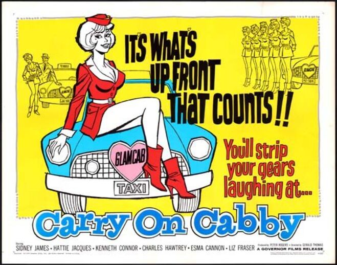 CARRY ON CABBY BOX OFFICE USA 1964