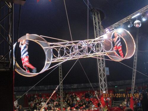 Mercredi 3 janvier, J+1608: Au cirque!