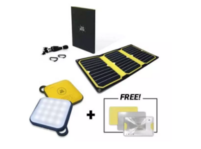 Le Kit solaire chargeur USB 6,5W et éclairage