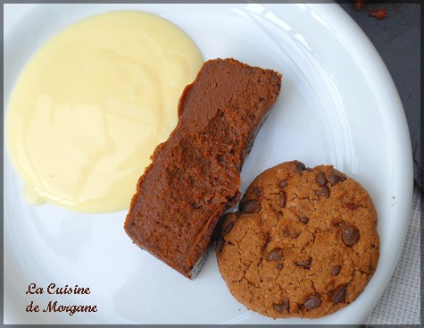 Fondant au chocolat à la confiture de lait