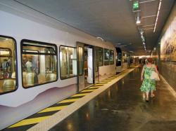 "PANORAMIQUE des DÖMES", le train à crémaillère...