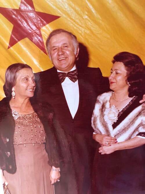 Rosa Bouglione, Jean Richard et Emma Bouglione ( archives Alexandre Bouglione)