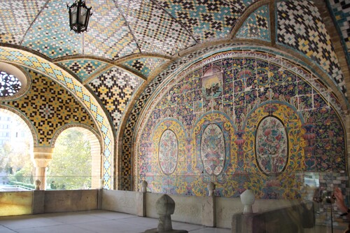 Téhéran, le palais du Golestan