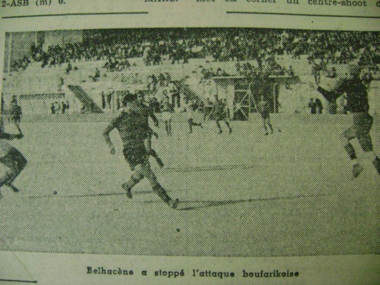 Dimanche 26.3.1950 à St Eugéne MCA-ASB 1-1