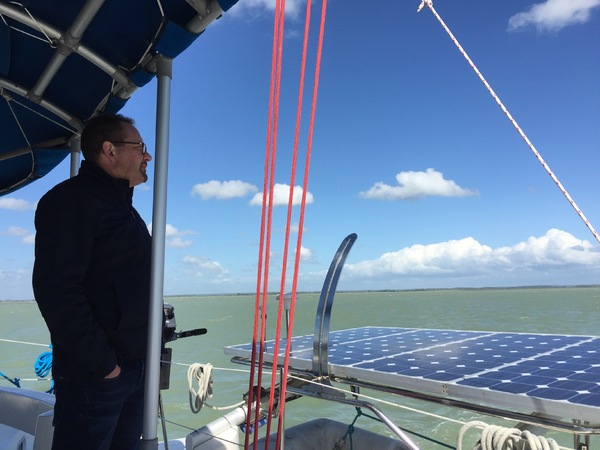 Catamaran en Baie de Somme