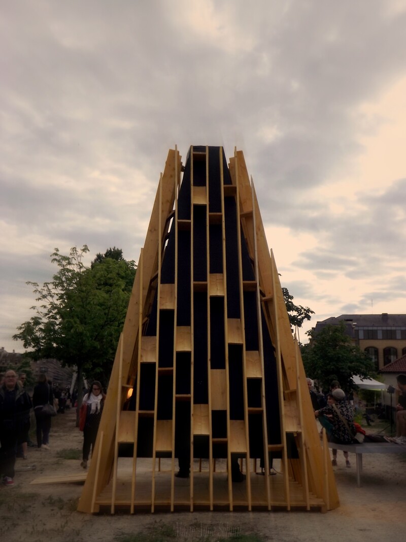 Sentier des cabanes sonores - Hôtel du département Metz 