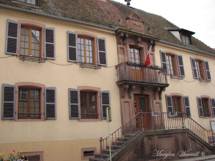 Saint Hippolyte (68) : Place de l’Hôtel de Ville