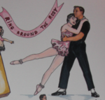 Affiche recomposée "Invitation à la Dance" de Gene Kelly