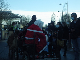 Passage du père Noël à Colombelles