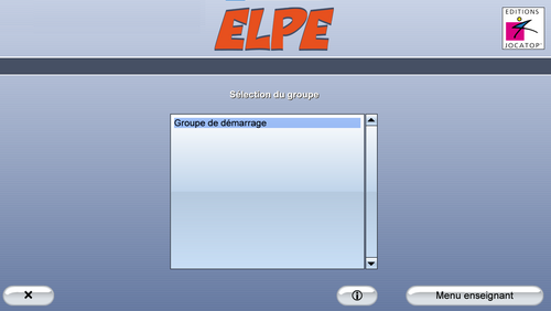 Utilisation du logiciel ELPE 