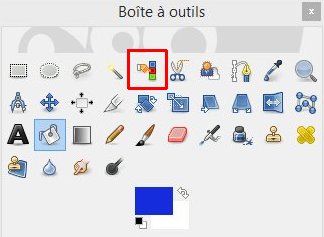 Outil Sélection par couleur