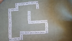 Domino table 2-3-4