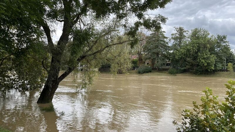 bonne semaine à tous - la marne est en crue 