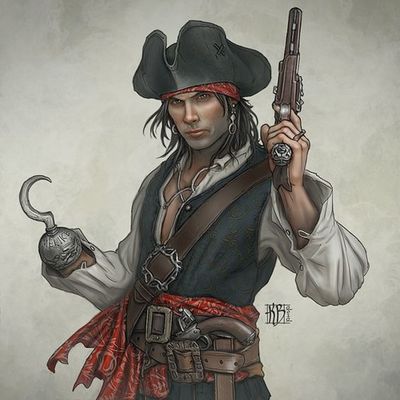 Dessins Personnages Pirates