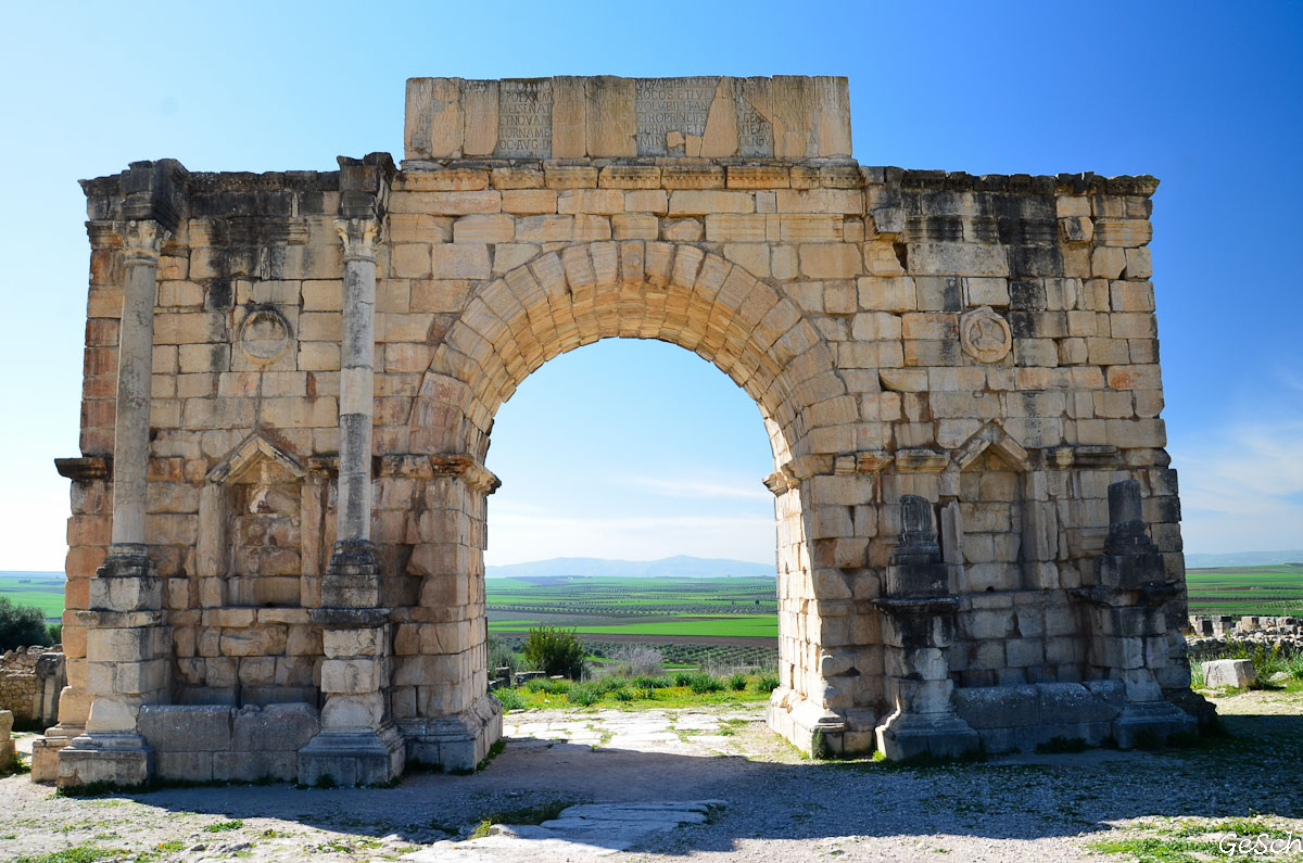 volubilis circuit maroc schnoebelen